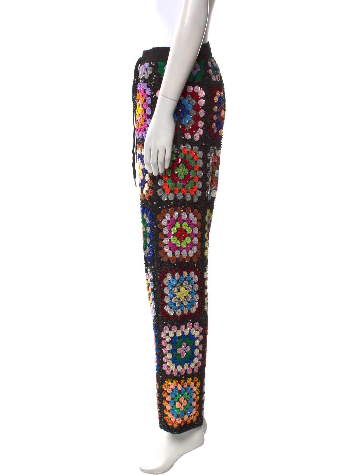 Ashish Sequin Skinny Leg Pants