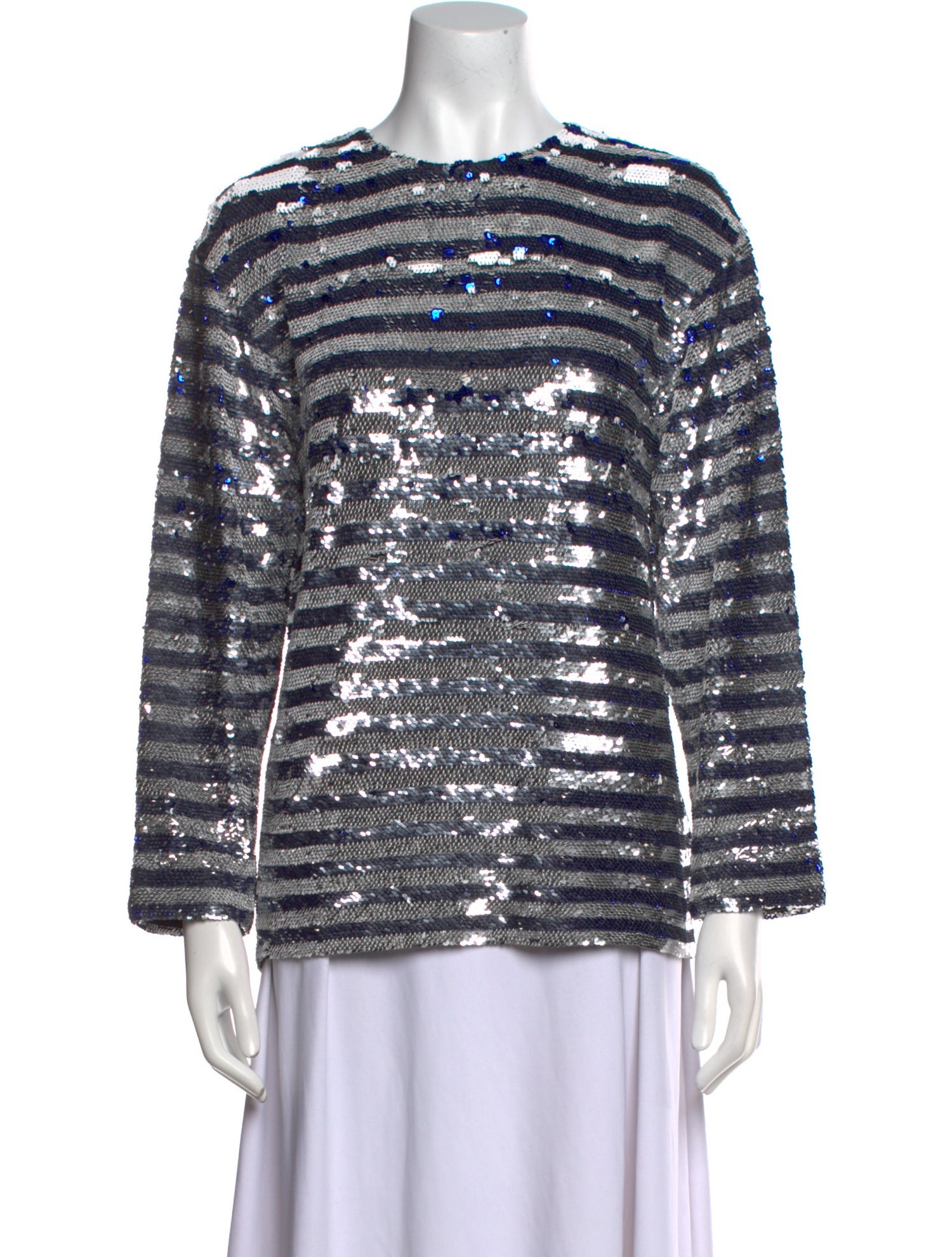 Ashish Silk Printed Sweatshirt