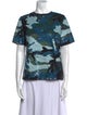 Ashish Printed Bateau Neckline T-Shirt