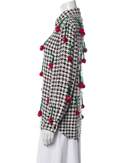 Ashish Sequin Houndstooth Print Jacket