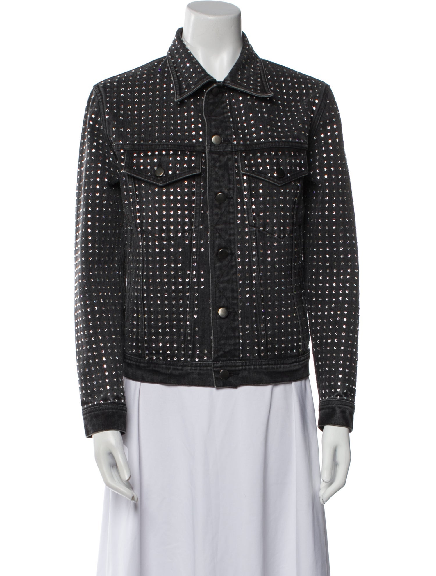 Ashish Printed Biker Jacket