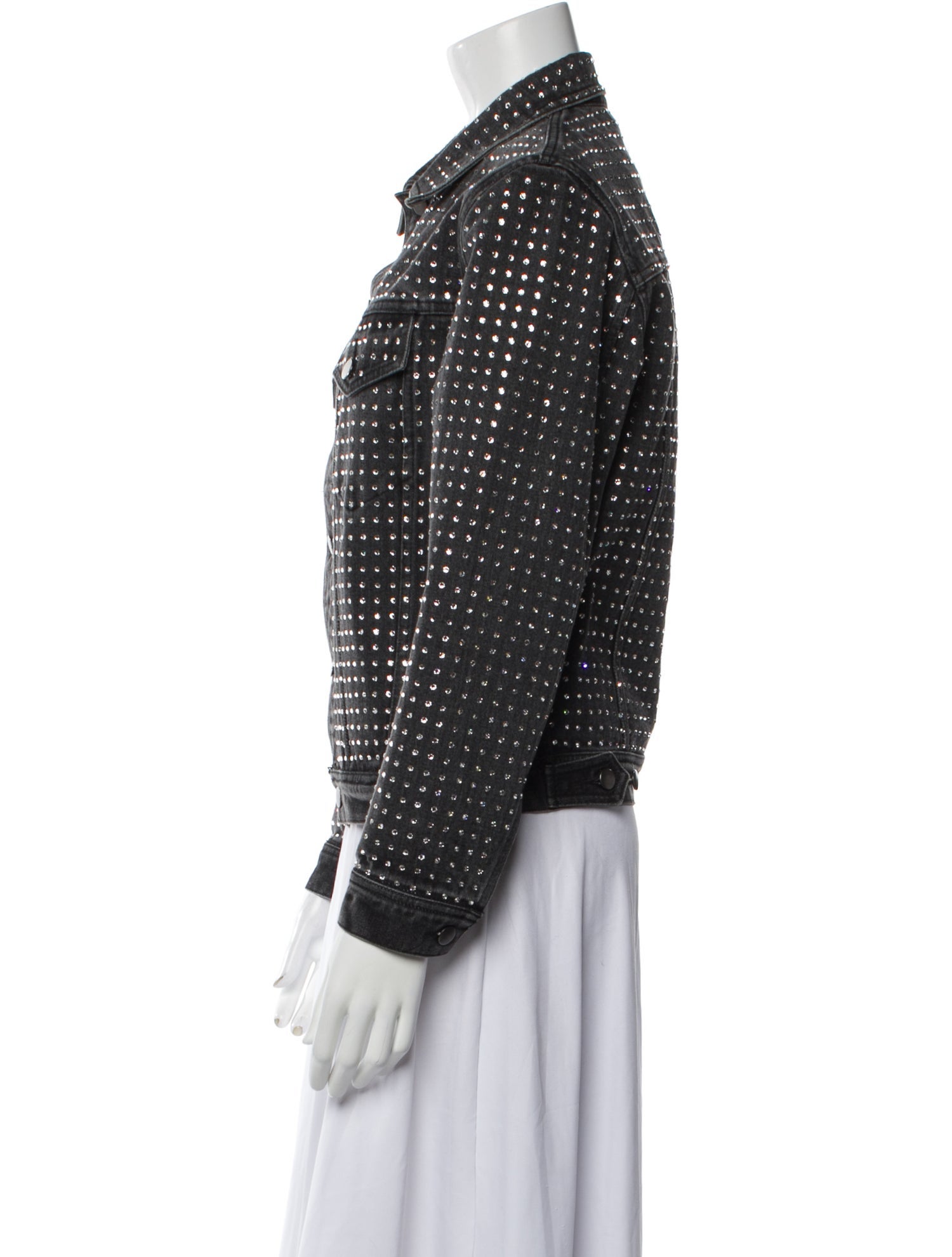 Ashish Printed Biker Jacket