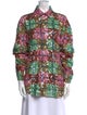 Ashish Printed Long Sleeve Button-Up Top