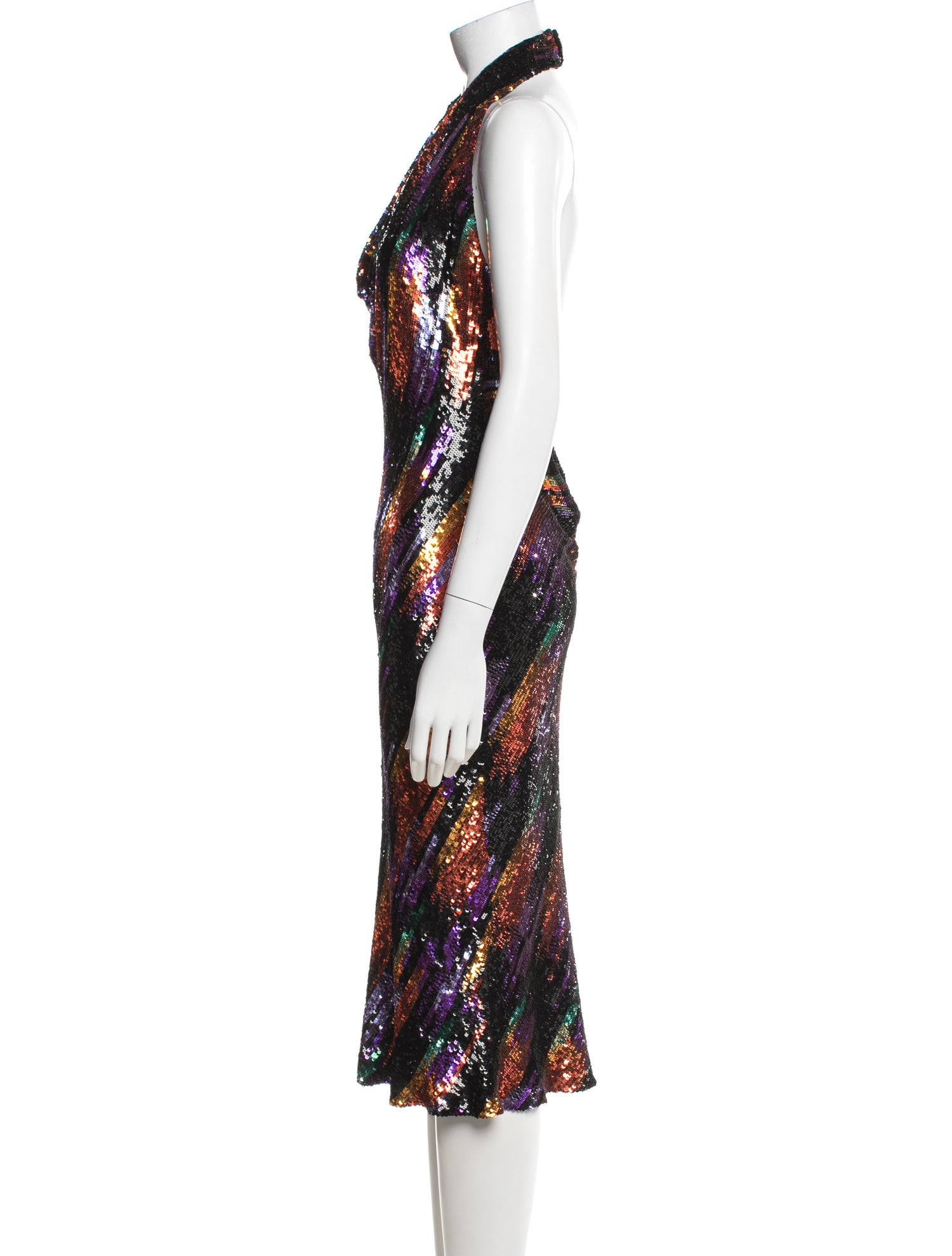 Ashish Graphic Print Midi Length Dress w/ Tags