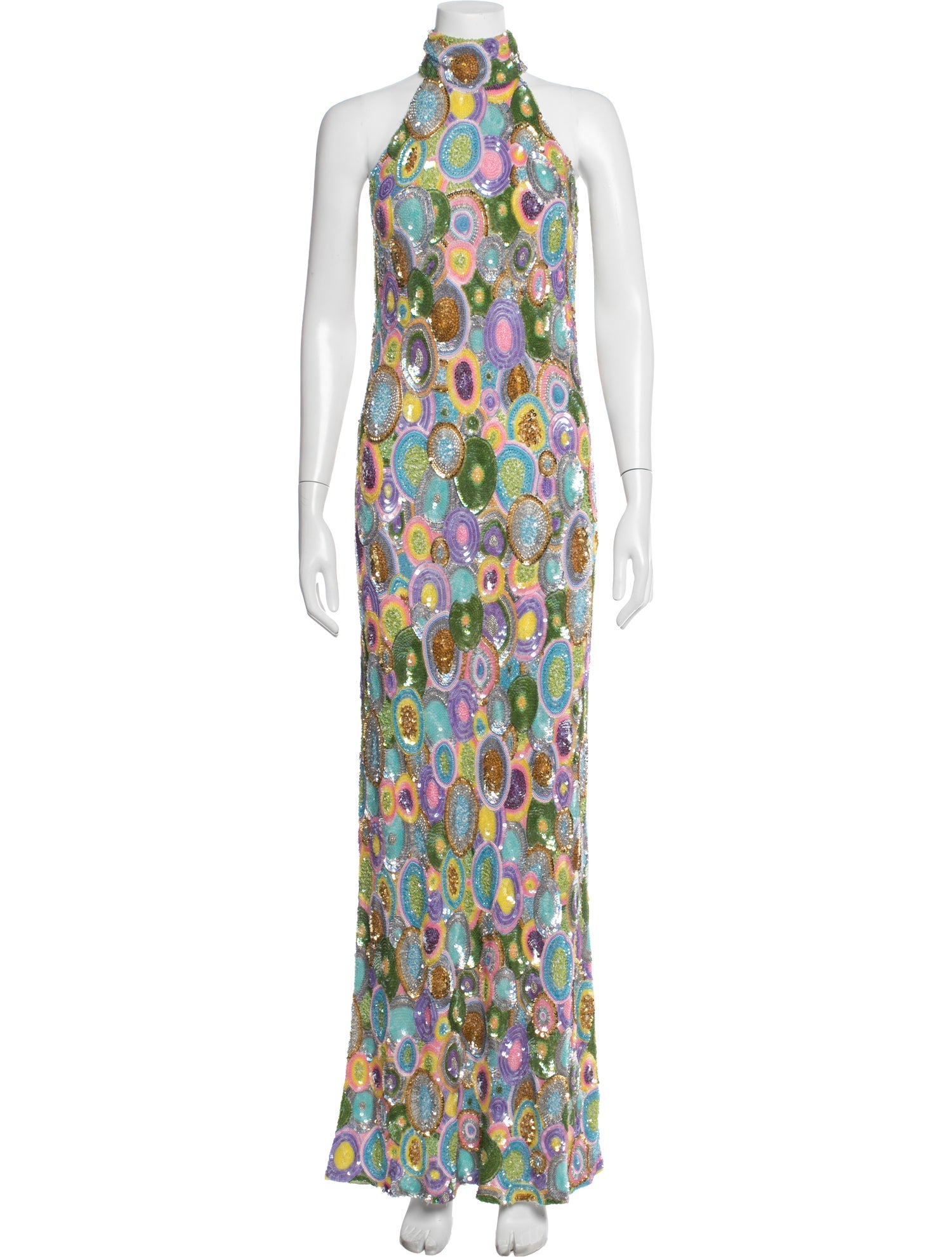 Ashish Graphic Print Long Dress