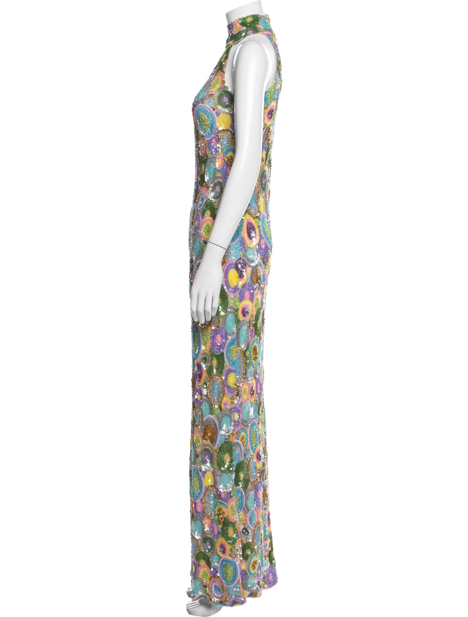 Ashish Graphic Print Long Dress