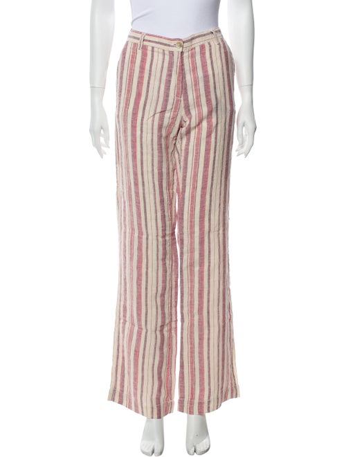 Massimo Alba Linen Wide Leg Pants w/ Tags Pink