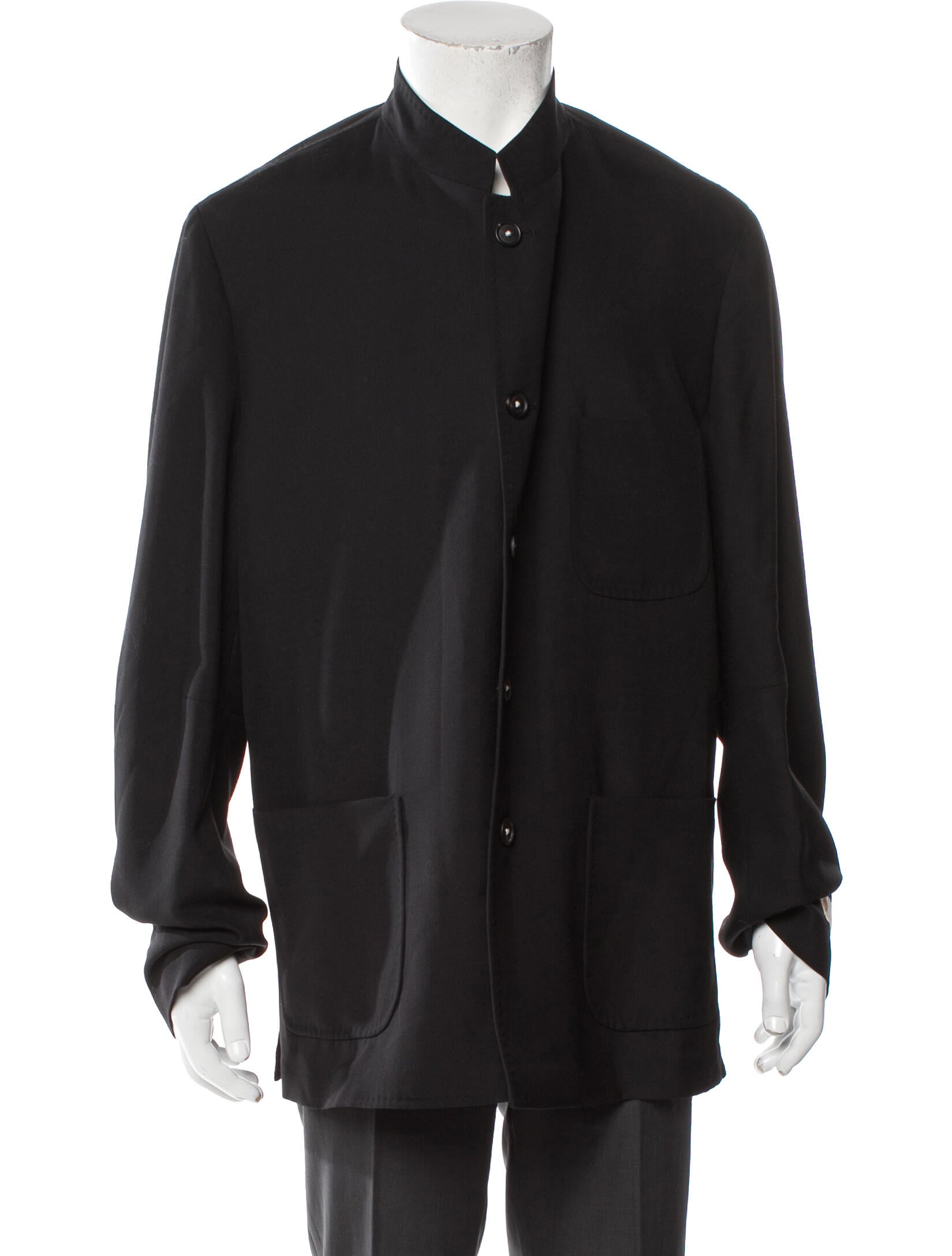 Massimo Alba Wool V-Neck Polo Shirt w/ Tags