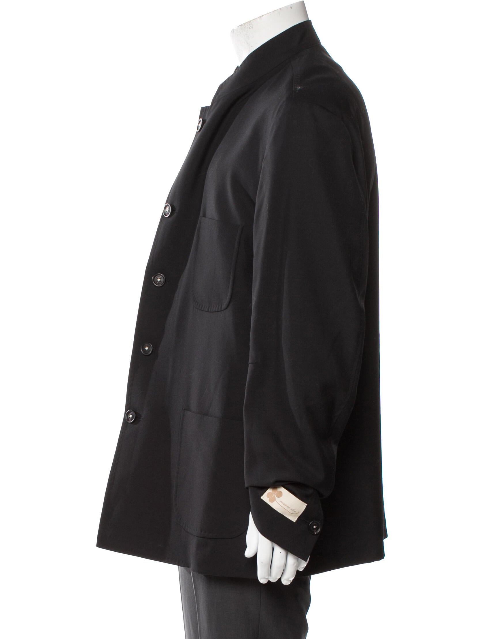 Massimo Alba Wool V-Neck Polo Shirt w/ Tags