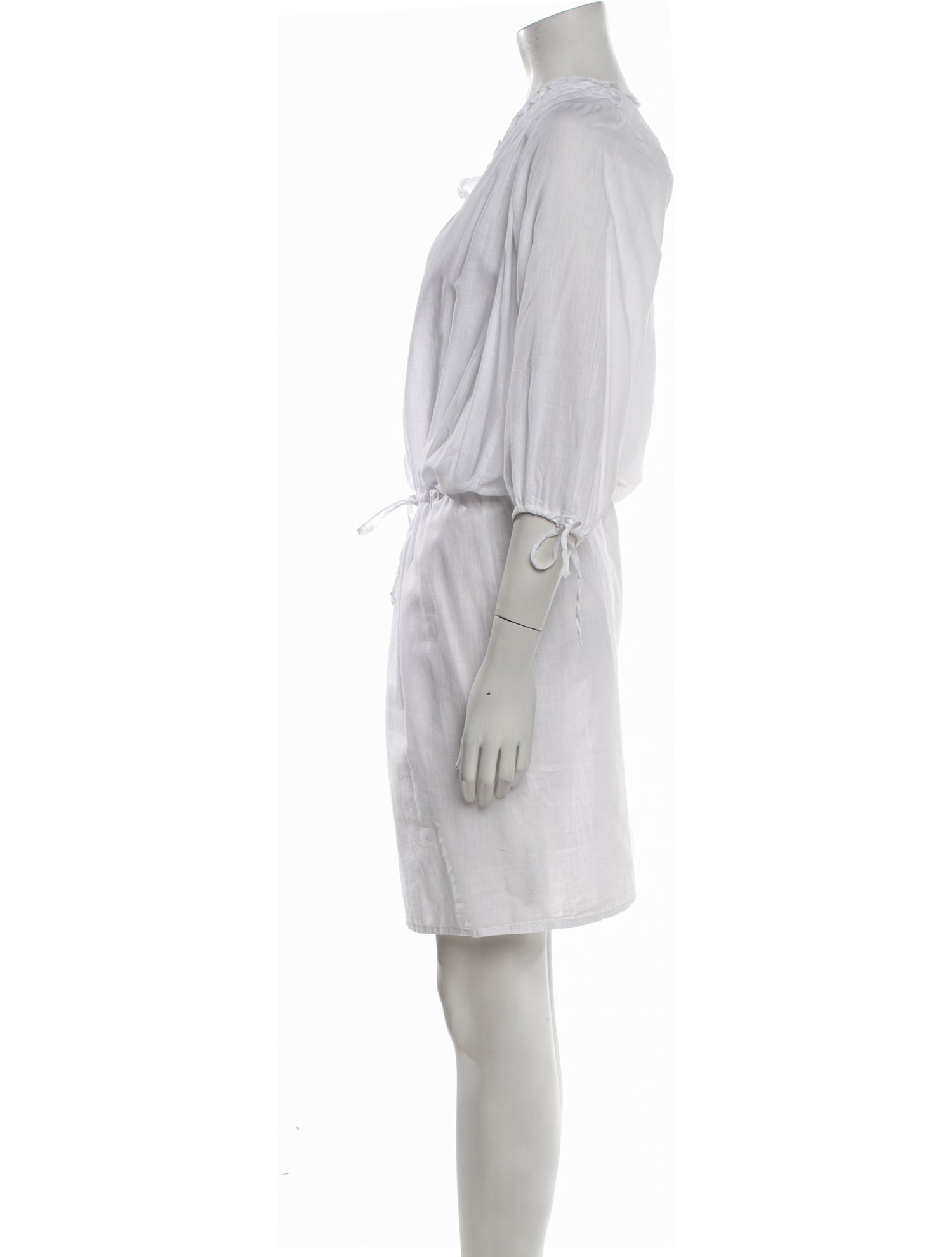 Massimo Alba V-Neck Knee-Length Dress