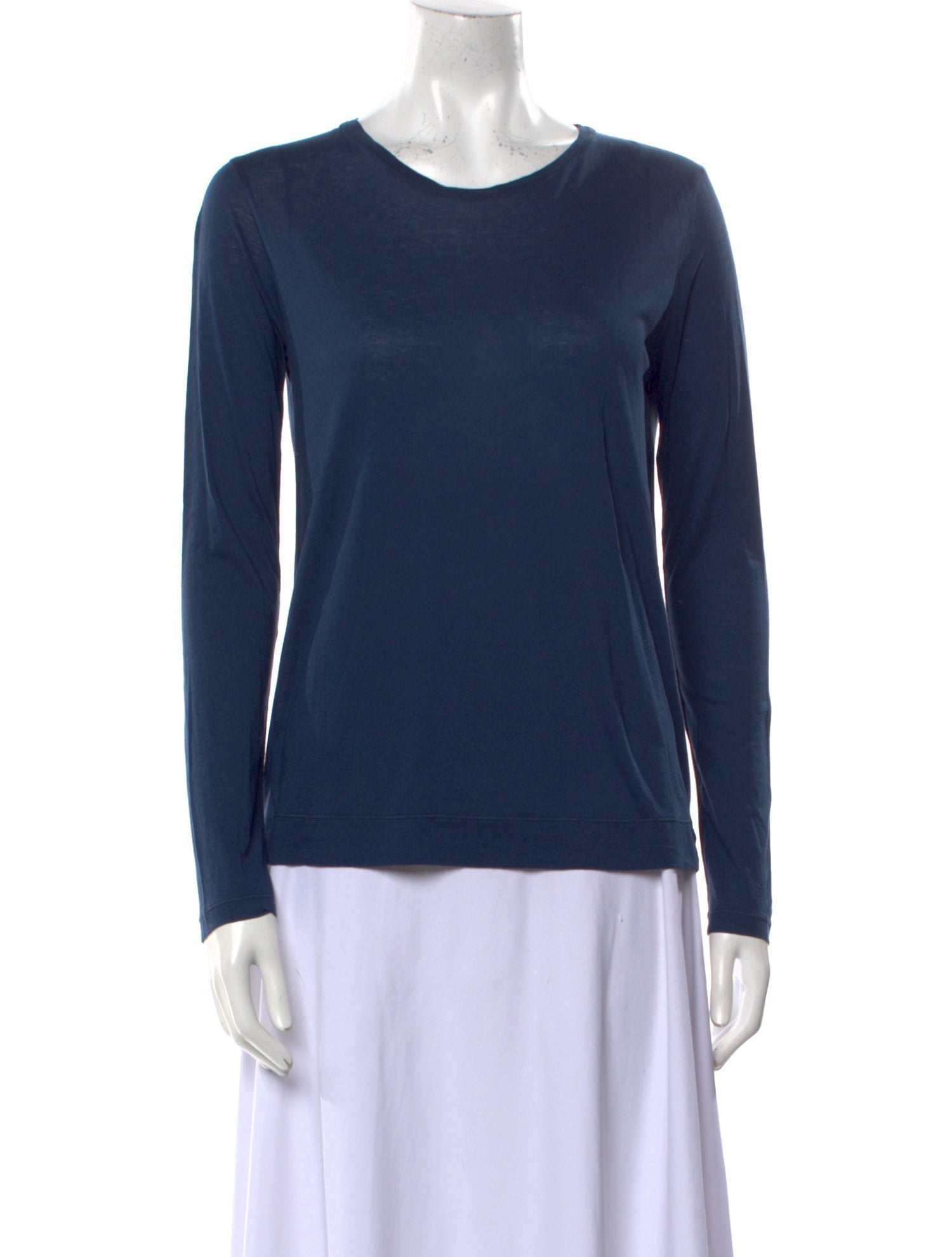 Massimo Alba Scoop Neck Long Sleeve Top