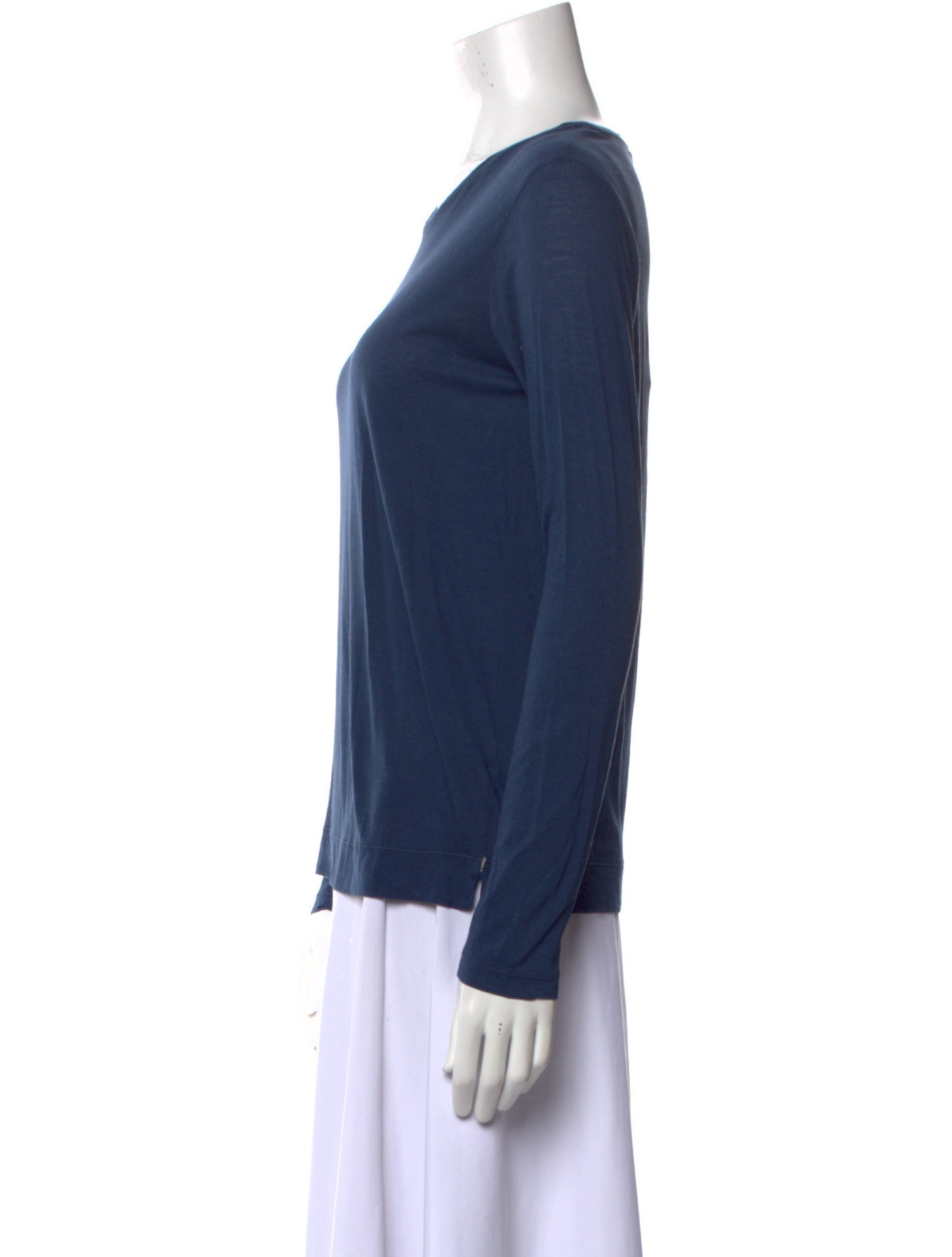 Massimo Alba Scoop Neck Long Sleeve Top