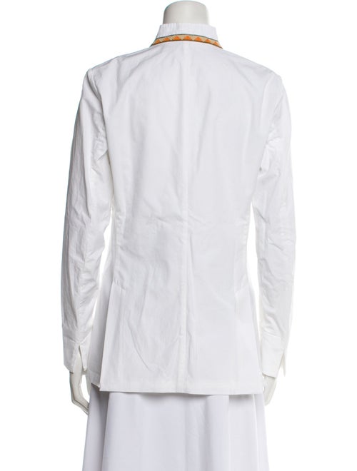 Massimo Alba Long Sleeve Button-Up Top