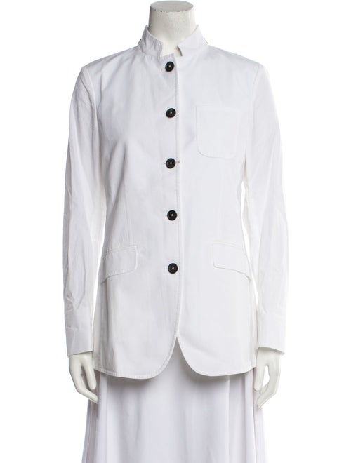 Massimo Alba Long Sleeve Button-Up Top