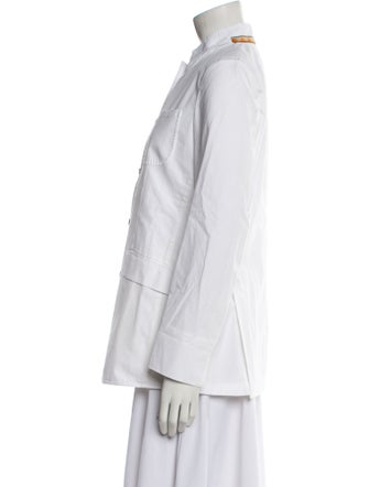 Massimo Alba Long Sleeve Button-Up Top