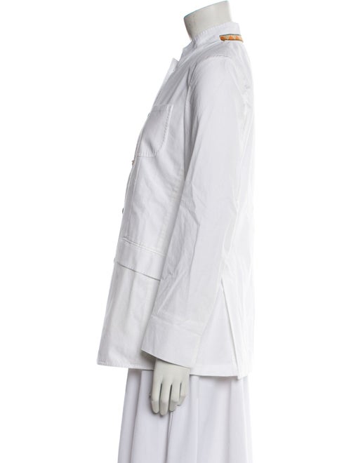 Massimo Alba Long Sleeve Button-Up Top