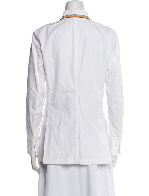 Massimo Alba Long Sleeve Button-Up Top