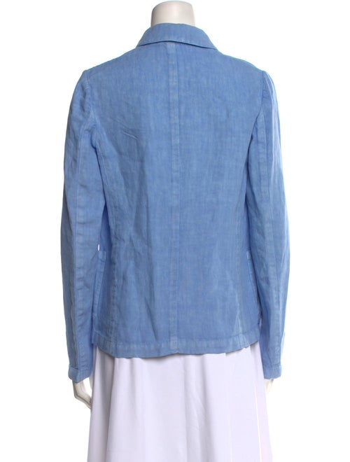 Massimo Alba Linen Long Sleeve Button-Up Top