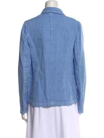 Massimo Alba Linen Long Sleeve Button-Up Top