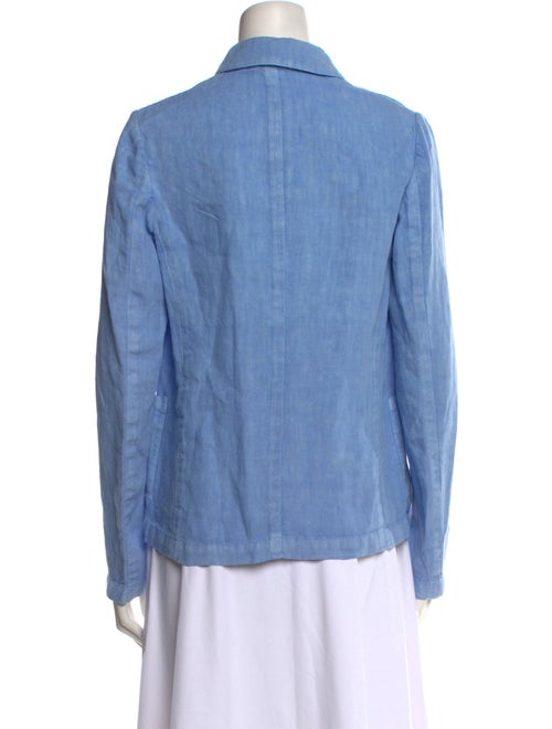 Massimo Alba Linen Long Sleeve Button-Up Top