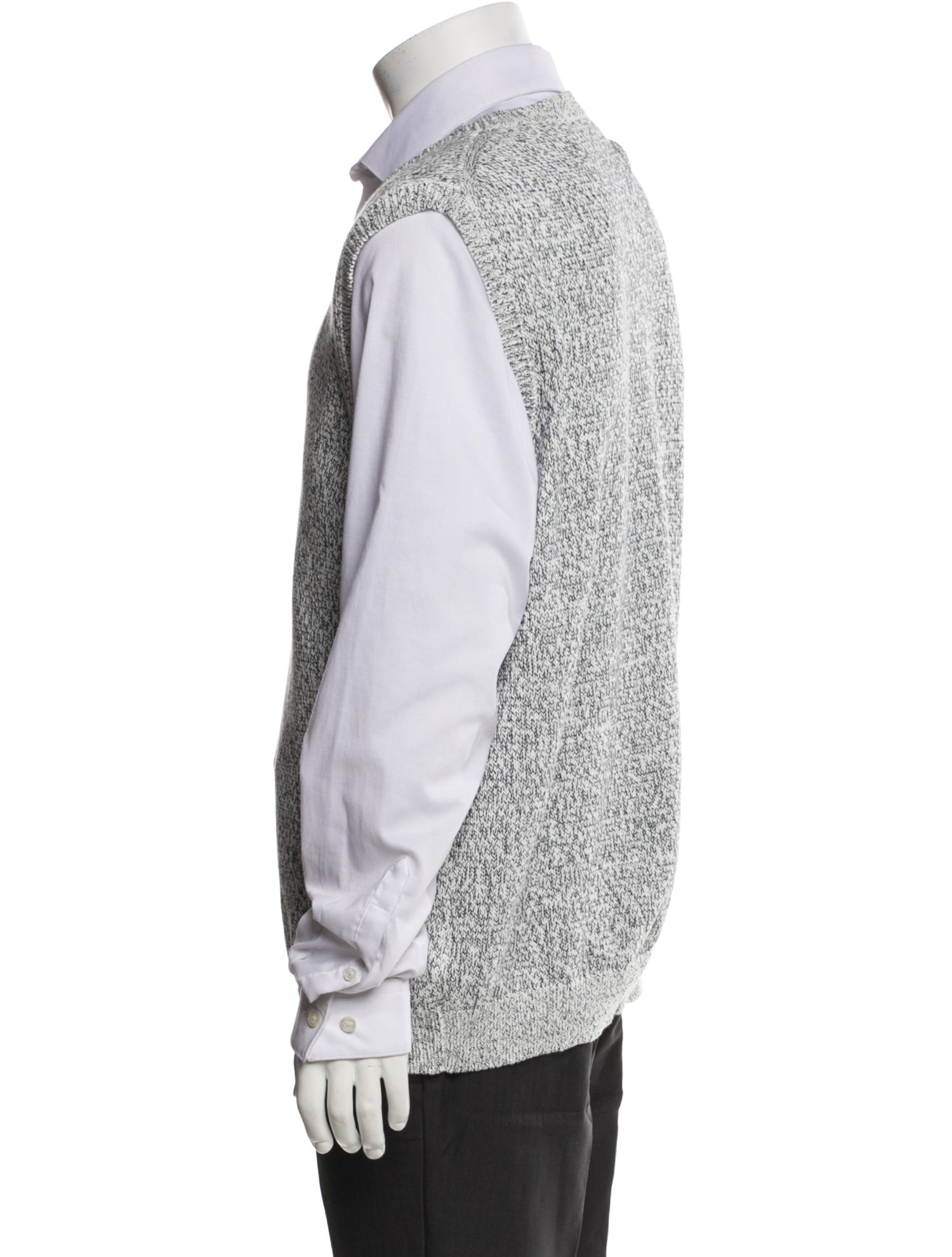 Massimo Alba Tweed Pattern Short Sleeve Shirt