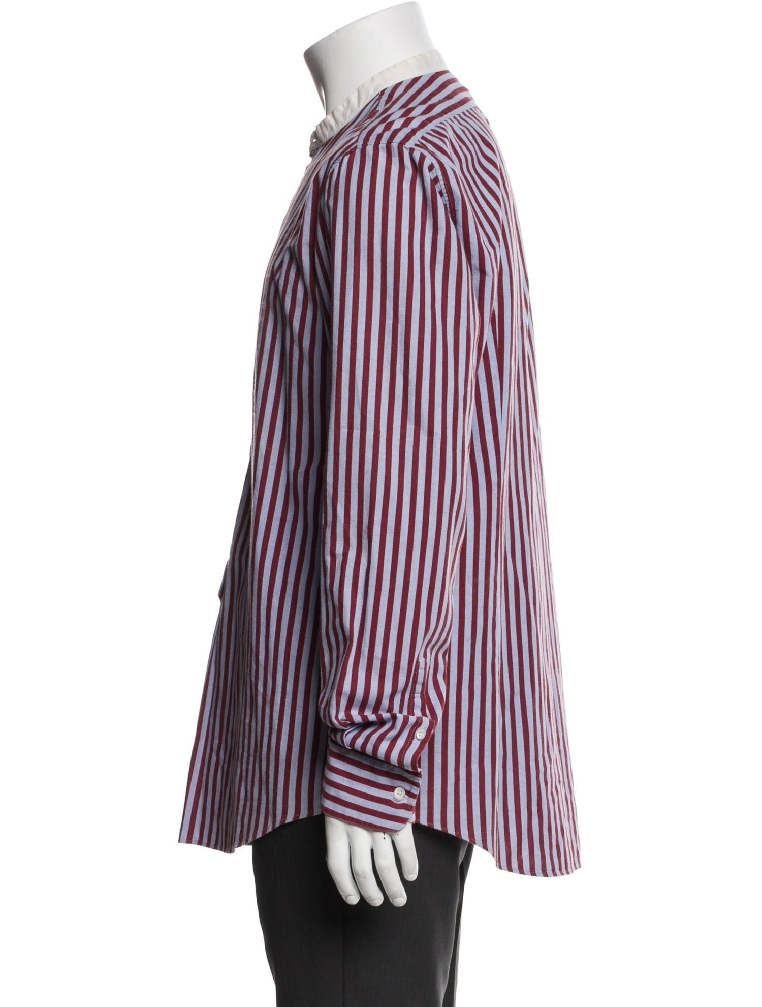 Massimo Alba Striped Long Sleeve Shirt
