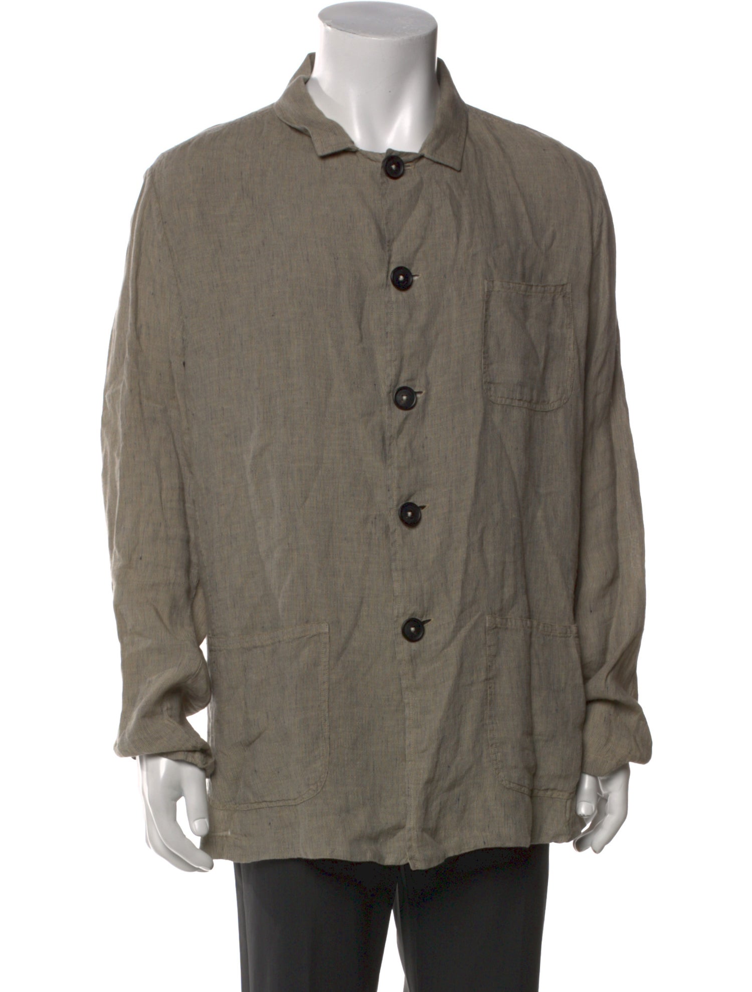 Massimo Alba Linen Long Sleeve Shirt