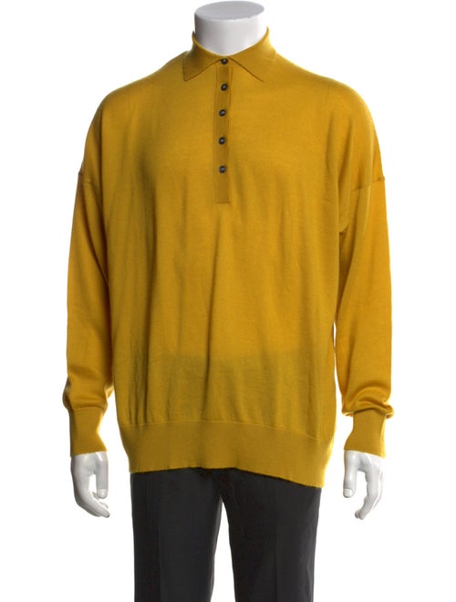 Massimo Alba Cashmere Collar Polo Sweater
