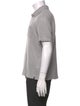 Massimo Alba Linen V-Neck Polo Shirt