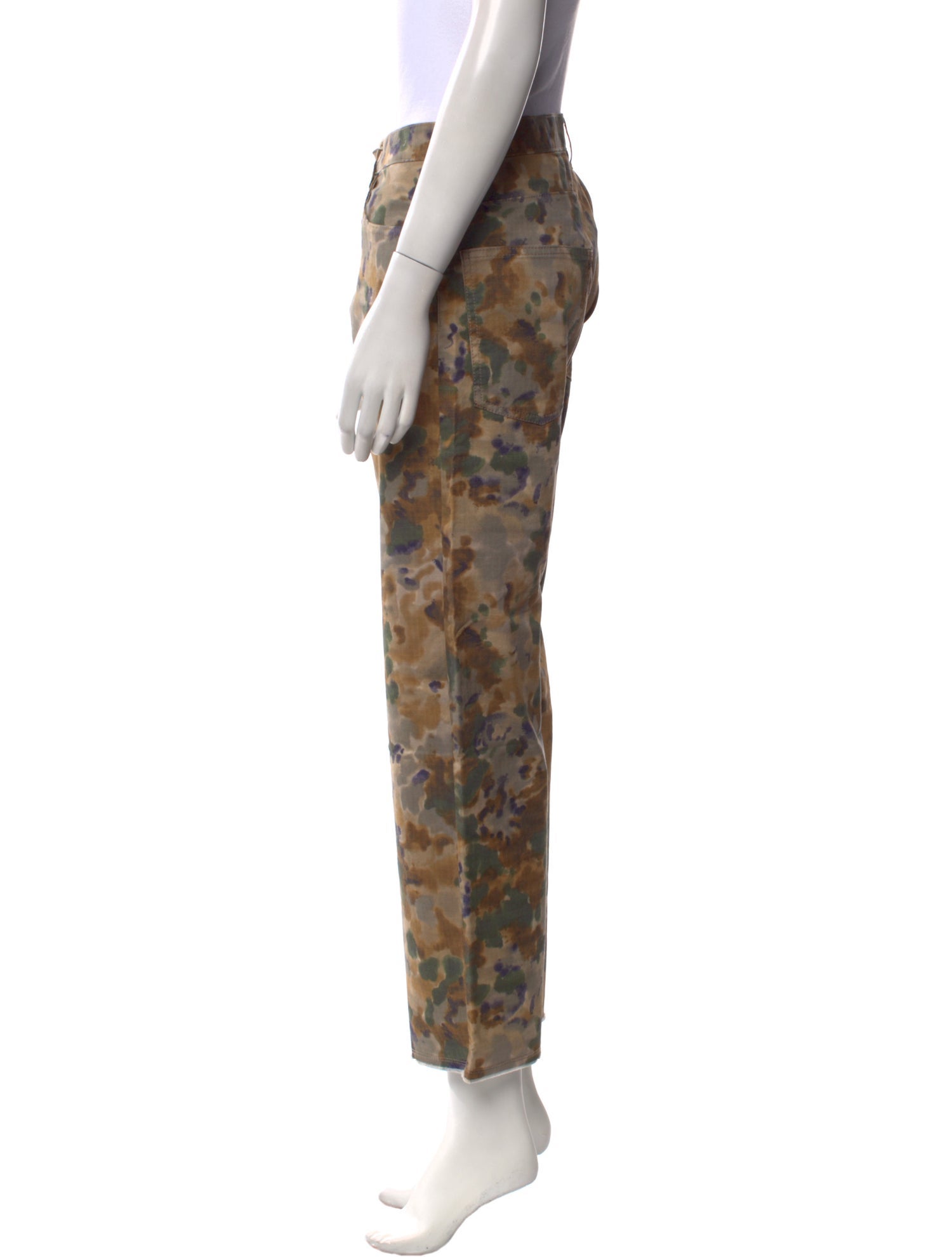 Massimo Alba Tie-Dye Print Wide Leg Pants w/ Tags
