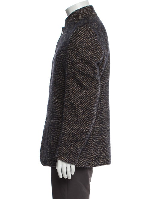 Massimo Alba Tweed Pattern Blazer