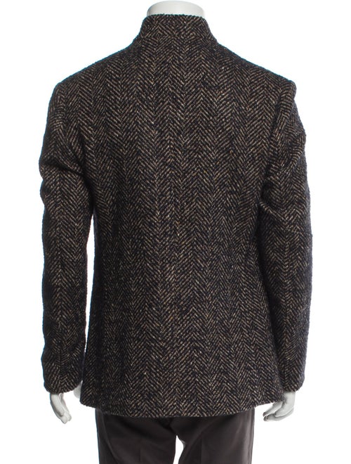 Massimo Alba Tweed Pattern Blazer