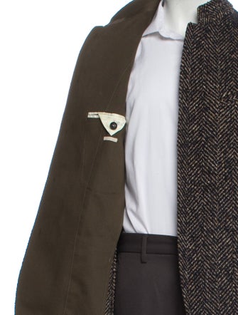 Massimo Alba Tweed Pattern Blazer