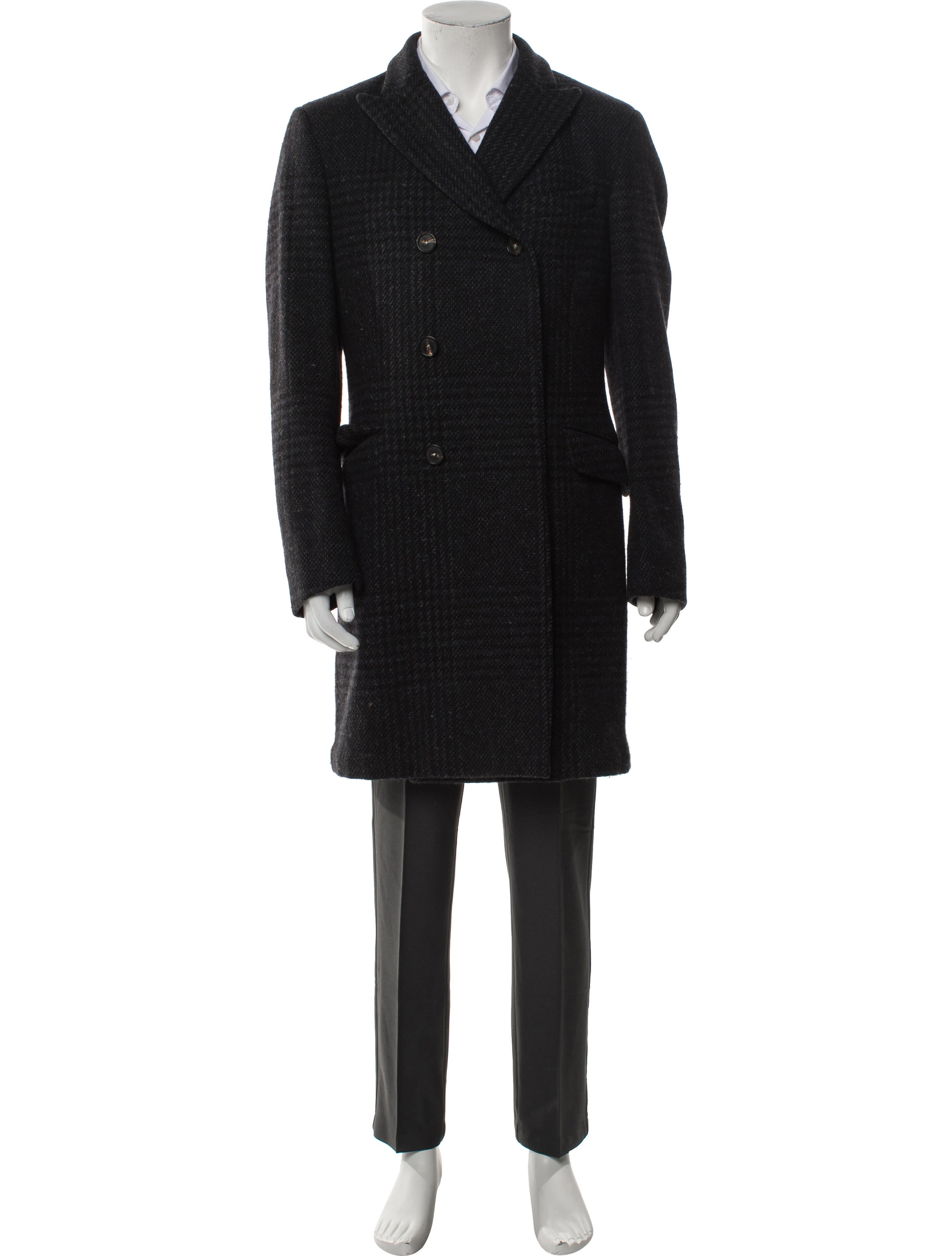Massimo Alba Wool Overcoat