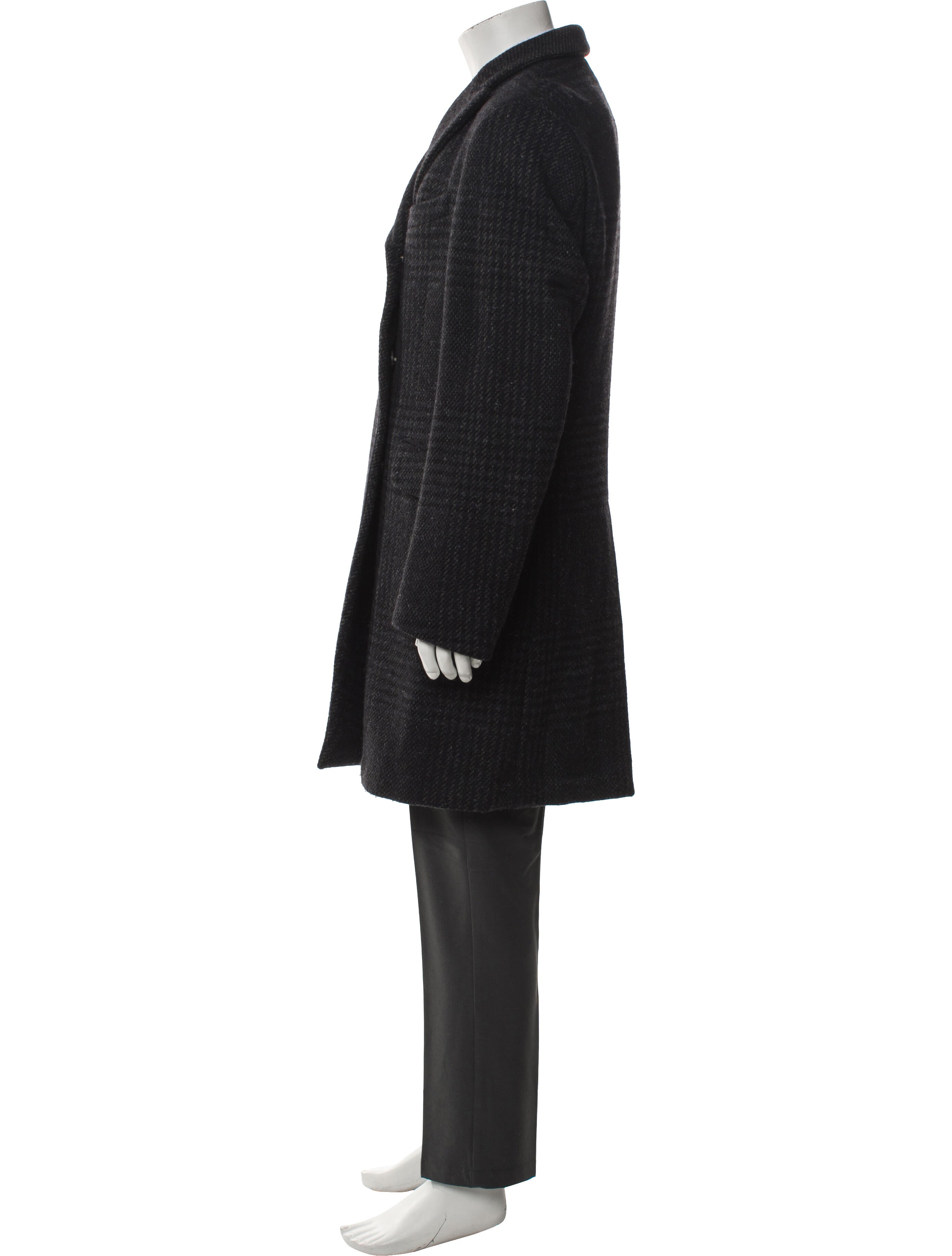 Massimo Alba Wool Overcoat