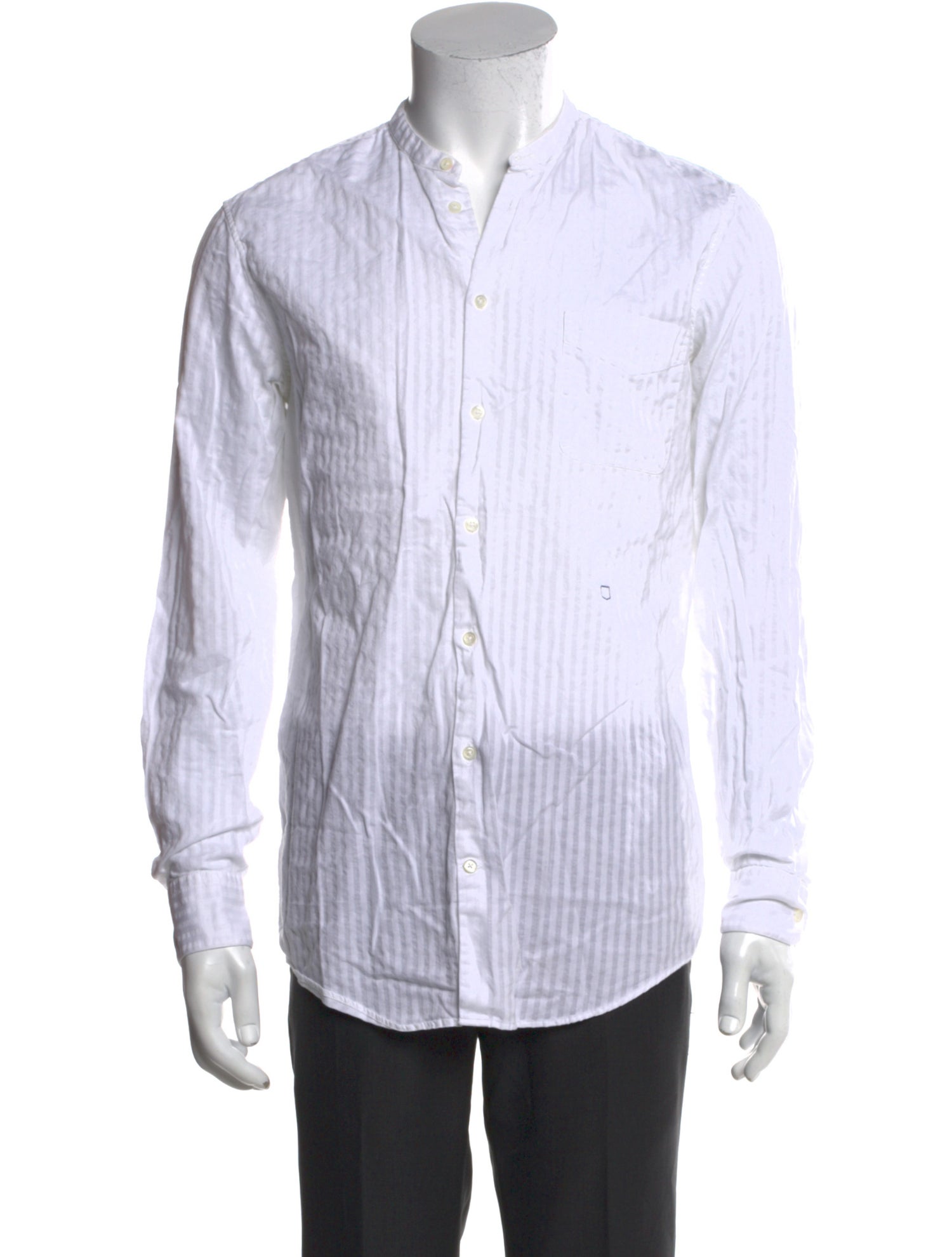 Massimo Alba Striped Long Sleeve Shirt