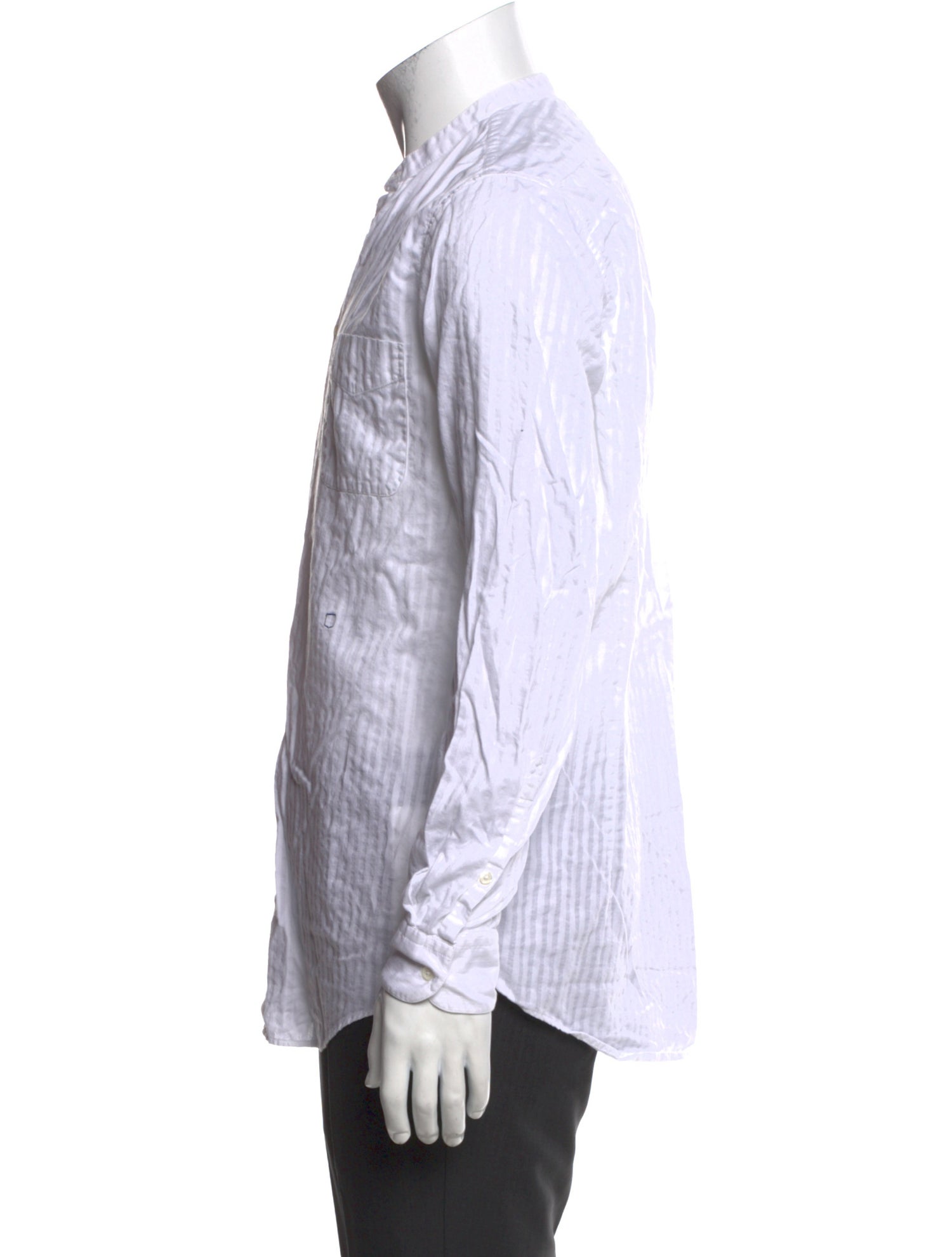 Massimo Alba Striped Long Sleeve Shirt