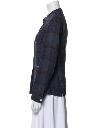 Massimo Alba Plaid Print Jacket