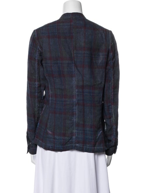 Massimo Alba Plaid Print Jacket
