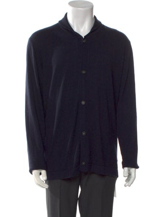 Massimo Alba Cashmere Mock Neck Cardigan