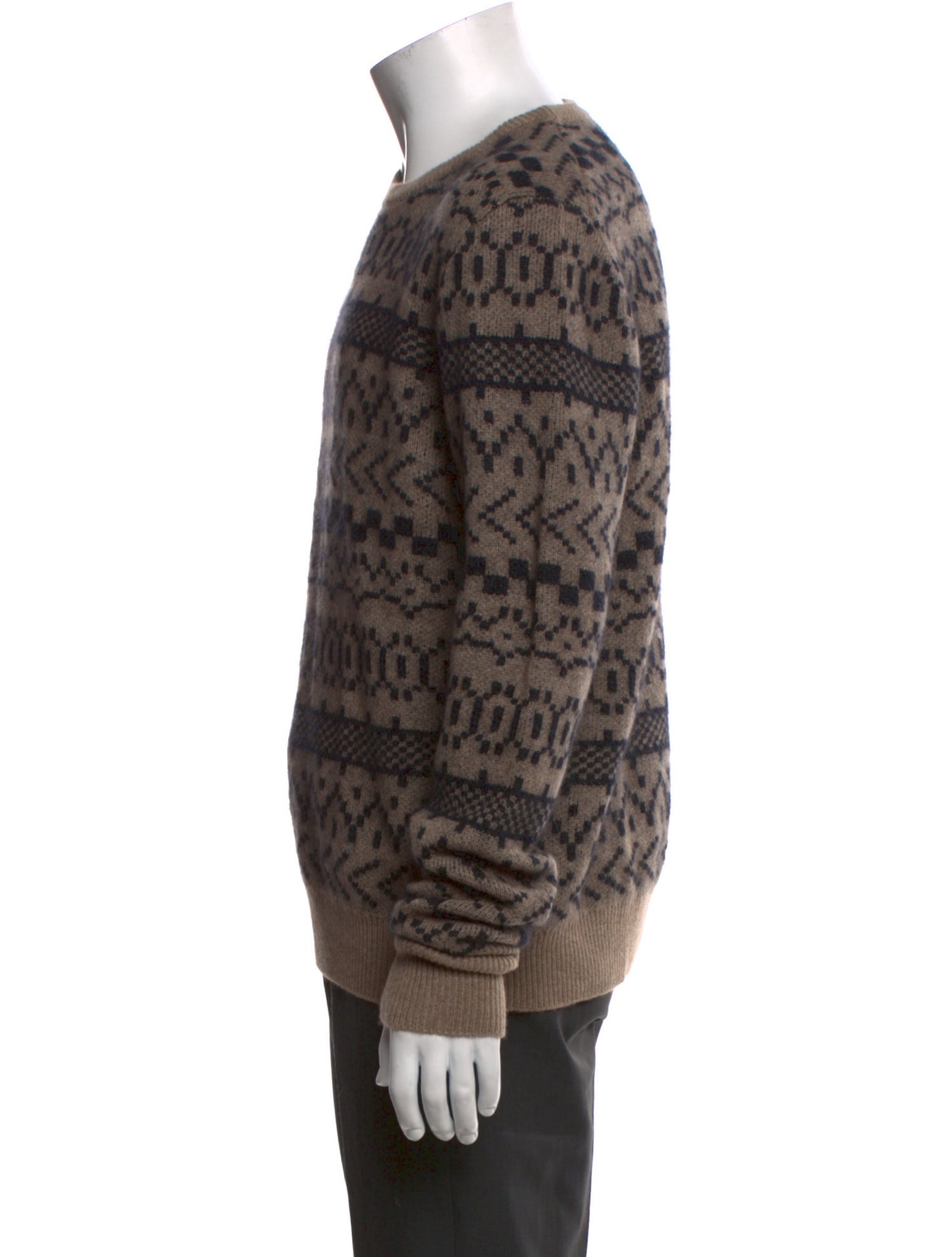 Massimo Alba Cashmere Printed Pullover w/ Tags