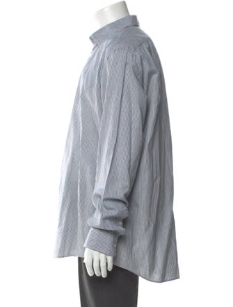 Massimo Alba Striped Long Sleeve Dress Shirt