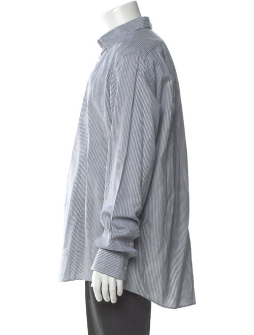 Massimo Alba Striped Long Sleeve Dress Shirt