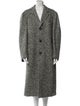 Massimo Alba Virgin Wool Tweed Pattern Coat