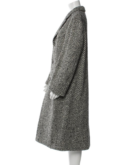 Massimo Alba Virgin Wool Tweed Pattern Coat