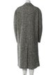 Massimo Alba Virgin Wool Tweed Pattern Coat