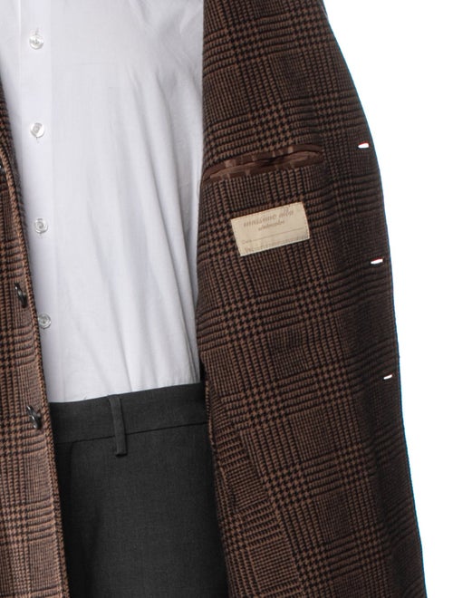 Massimo Alba Houndstooth Print Blazer