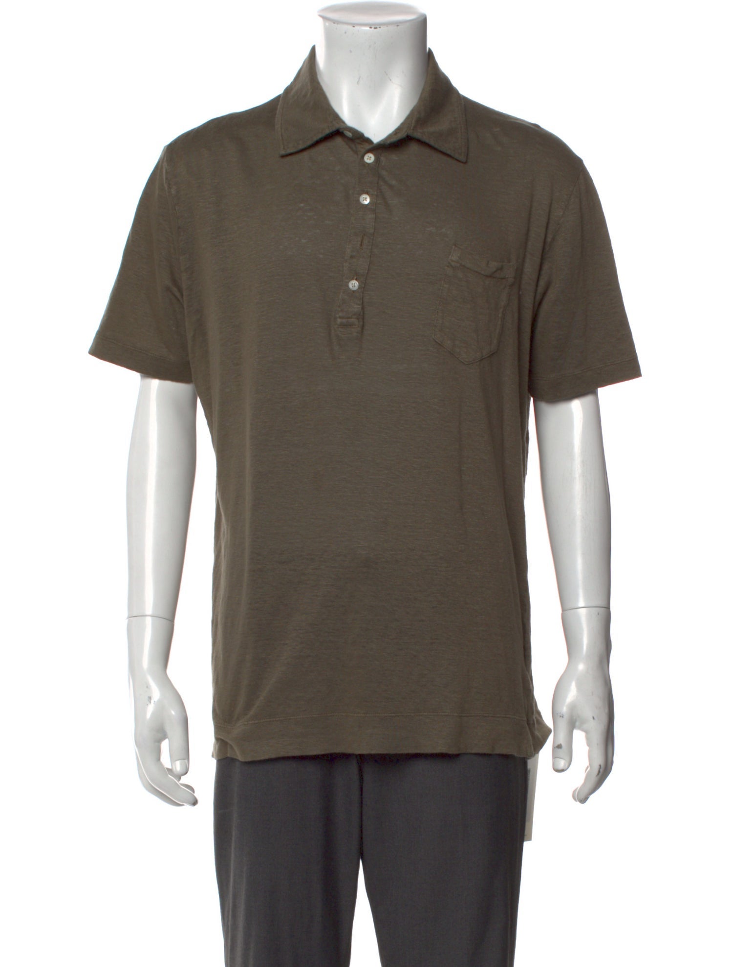 Massimo Alba Linen Short Sleeve Shirt