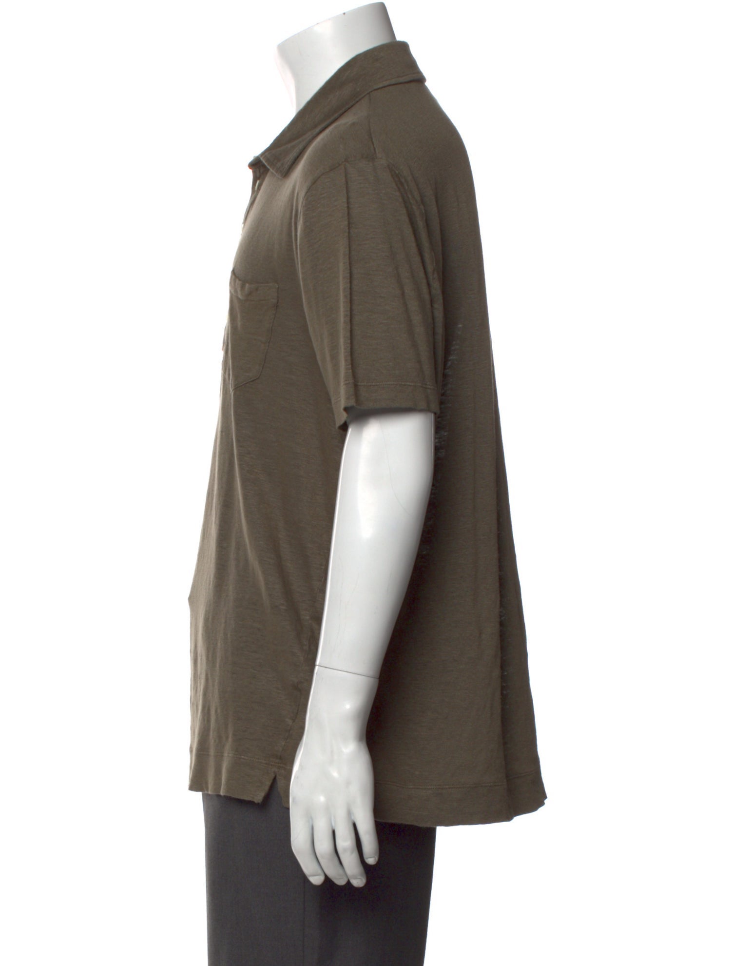 Massimo Alba Linen Short Sleeve Shirt