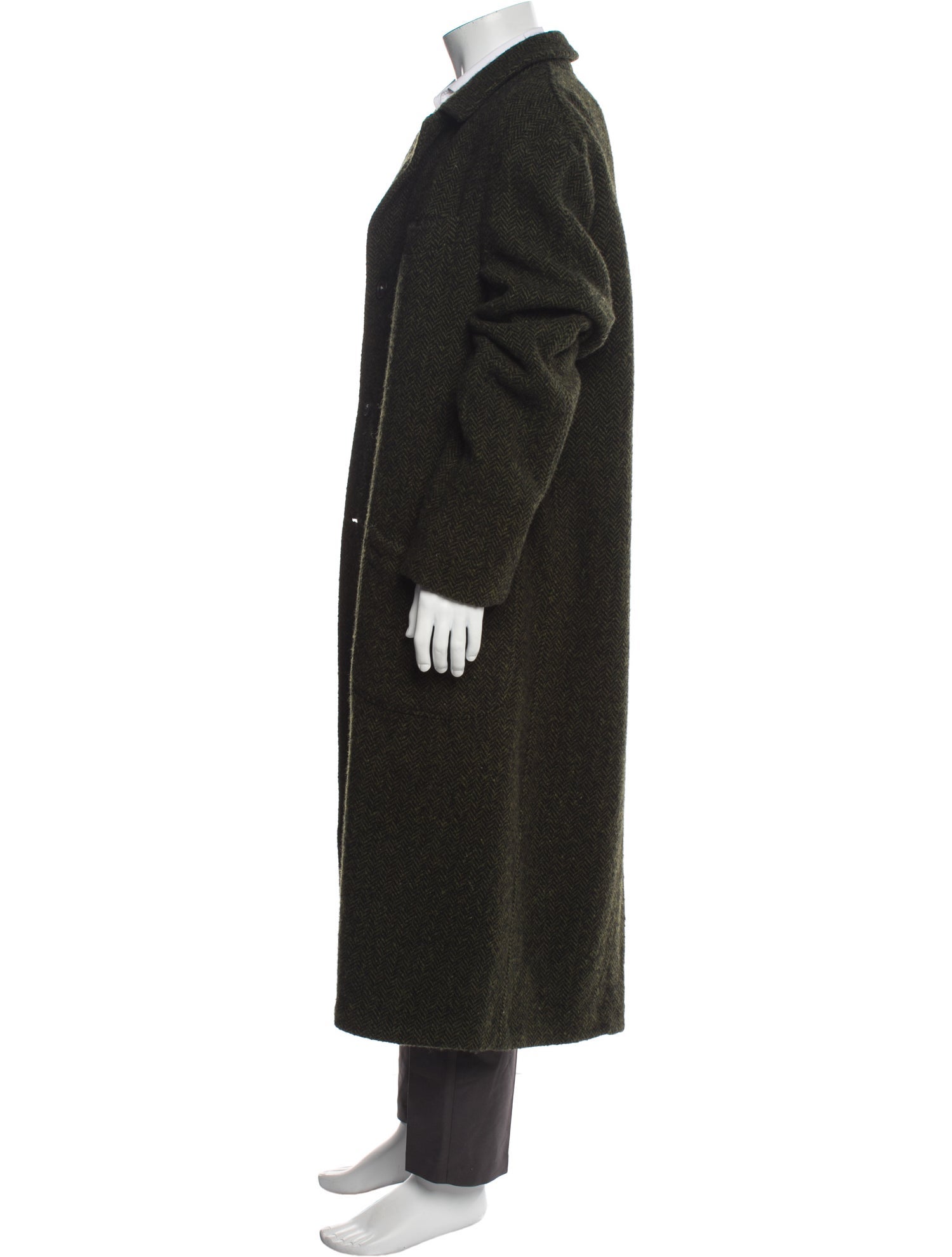 Massimo Alba Wool Overcoat